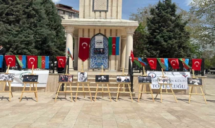 Kütahya’da Haydar Aliyev’in 102. doğum günü anısına resim sergisi