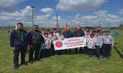 Kütahya’da izcilik kampı, gençlere milli ve manevi eğitim