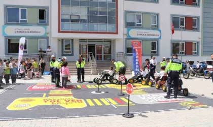 Kütahya’da öğrencilere trafik eğitimi