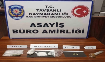 Kütahya’da üzerinde uyuşturucuyla yakalanan şüpheli tutuklandı