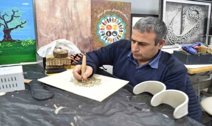 Malatya Büyükşehir Belediyesinden engelli bireylere yönelik resim kursu