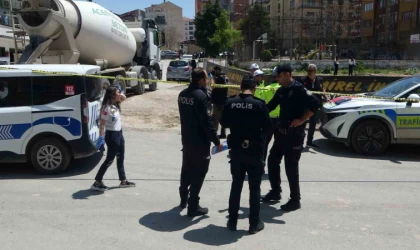 Malatya’da beton mikseri dehşeti