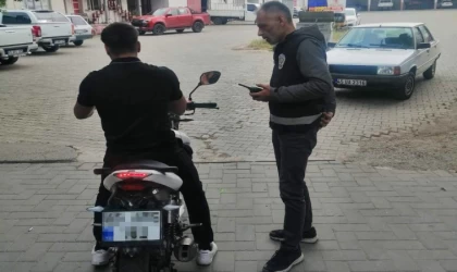 Manisa’da 257 motosiklet sürücüsüne ceza kesildi