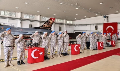 Merzifon 5. Ana Jet Üssü’nde engelliler bir günlük temsili askerlik yaptı