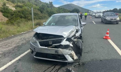 Milas’ta trafik kazası: 2 yaralı