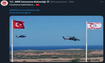 MSB’den ”Unutana Hatırlatırız” paylaşımı