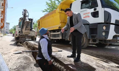 Muhtar talep etti, belediye harekete geçti