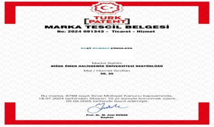 NÖHÜ’nün ’Elçi Elmalı Çikolata’ markası tescillendi