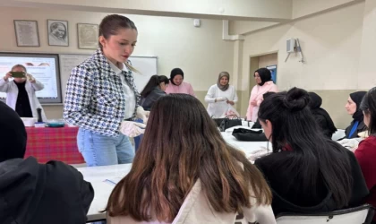 Öğrencilere sağlıklı beslenme eğitimi verildi