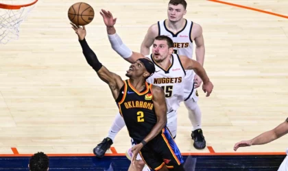 Oklahoma City Thunder, Denver’a 43 sayı fark attı, seriyi eşitledi