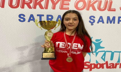 Okul Sporları Türkiye Satranç Şampiyonası’nda ödüller sahiplerini buldu