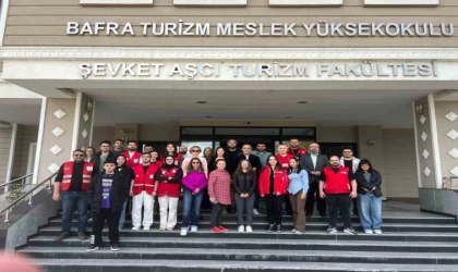 OMÜ’de ”Sensiz Olmaz” sloganıyla kan bağışı etkinliği