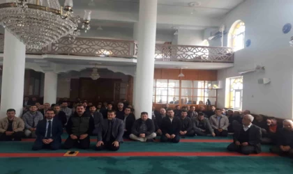 Orman yangınlara karşı cami cemaati bilgilendirildi