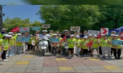 Ortaca’da öğrencilerle yaya geçidi eğitimi gerçekleştirildi