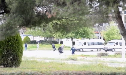 Osmaniye’de dilenciler kaçtı zabıtalar kovaladı