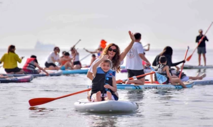 Özel çocukların deniz keyfi