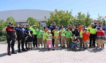 Özel çocukların ”Polis” olma hayali gerçek oldu