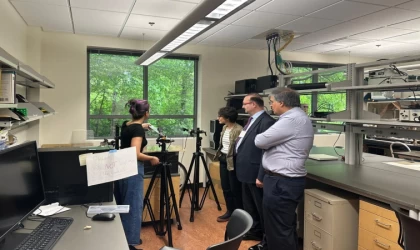 Rektör Hacımüftüoğlu’ndan ABD’de bilim ve eğitim diplomasisi