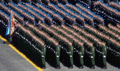 Rusya’da 9 Mayıs Zafer Günü’nde görkemli tören