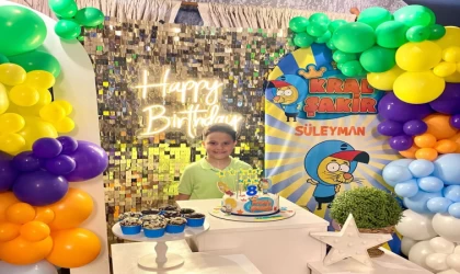 Salihli’de şehit oğluna doğum günü sürprizi