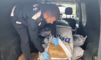 Samsun’da 145 kilo kaçak tütün ele geçirildi