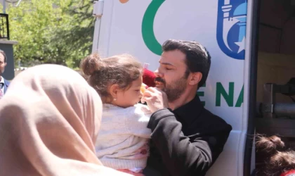 Şehidin 4 yaşındaki kızından babasına oyuncak ayıcıkla duygusal veda