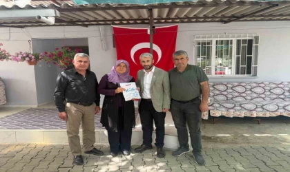 Şehit annelerine anlamlı zziyaret