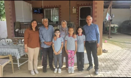 Şehit annesine anlamlı ziyaret