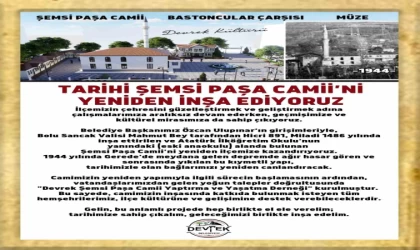 Şemsi Paşa Camisi 81 sonra yeniden inşa edilecek