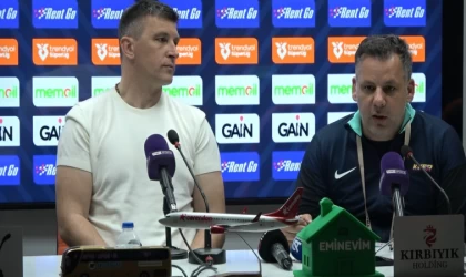 Sergej Jakirovic: ”Aldığımız 1 puanla tatmin olmamız gerekiyor”