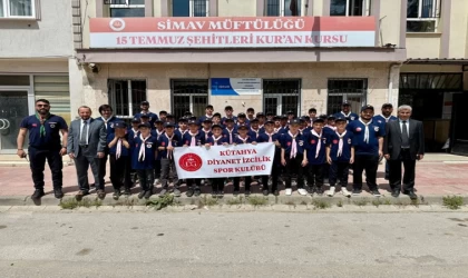Simav’da hafızlara özel diyanet izcilik kampı