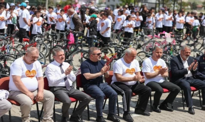 Sincan’da pedallar sağlık için çevrildi