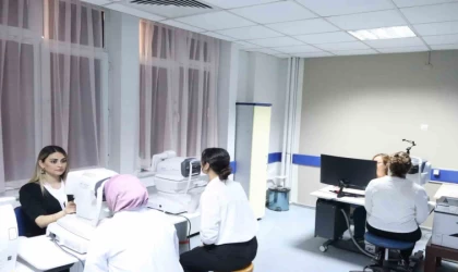 Söke’de göz laboratuvarı hizmete girdi