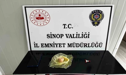 Şüpheli şahıstan uyuşturucu çıktı