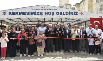 Tarsus’ta hayır panayırı açıldı