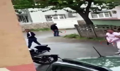 Tartıştığı emekli polisin kapısına balyoz ile dayanınca olanlar oldu