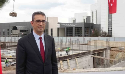 Tavşanlı Doç. Dr. Mustafa Kalemli Devlet Hastanesi ek hizmet binasının temeli atıldı