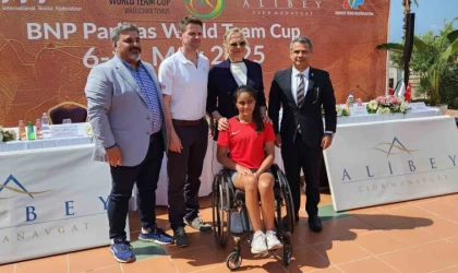 Tekerlekli Sandalye Tenisi BNP Paribas Dünya Takım Kupası’nın basın toplantısı yapıldı