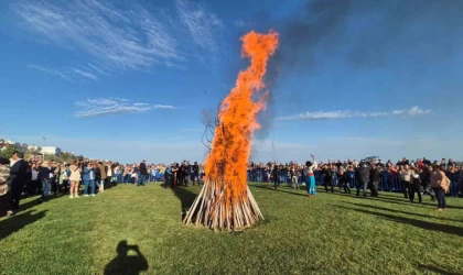 Tekirdağ’da Kakava ateşi yakıldı