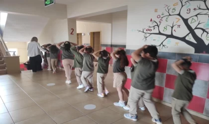 Tekirdağ’da öğrencilere afet farkındalığı eğitimi verildi