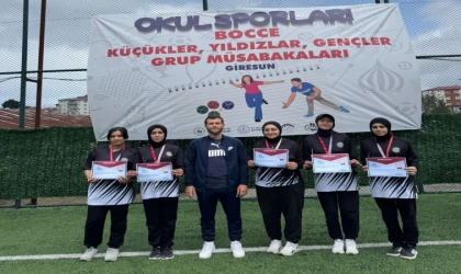 Tercanlı Kız Bocce takımı Türkiye finallerinde