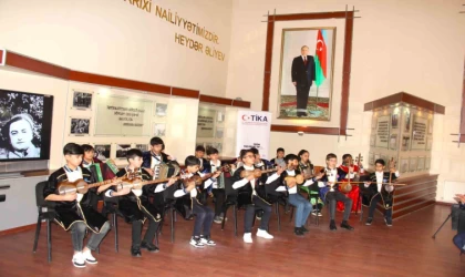 TİKA’dan Azerbaycan’da genç yeteneklerin eğitimine destek