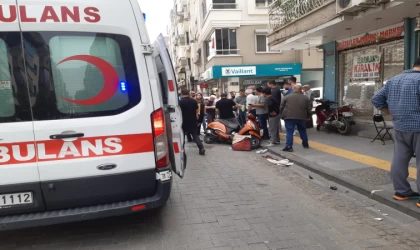 Turgutlu’da 3 motosiklet kafa kaya çarpıştı: 2 yaralı