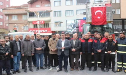 Türkeli’de yeni araçlar törenle hizmete girdi