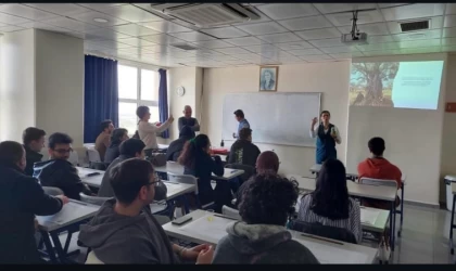 Üniversite öğrencileri, zeytinyağı tadımı yaptı