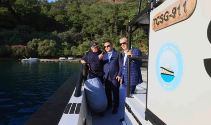 Vali Akbıyık Fethiye-Göcek koylarında incelemelerde bulundu