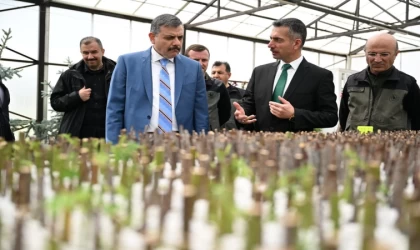 Vali Çiftçi, Orman Bölge Müdürlüğünü ziyaret eti