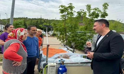 Vali Tekbıyıkoğlu: ”Hastalar servislere alınmaya başlandı”