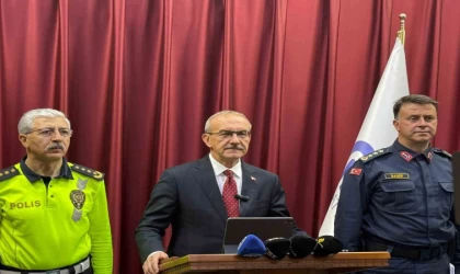 Vali Yavuz: ’Huzur İçin Kararlıyız’