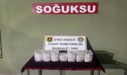 Van’da 22 kilo 277 gram uyuşturucu ele geçirildi